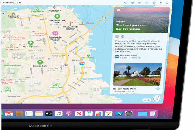 macOS Big Sur - Map Guides