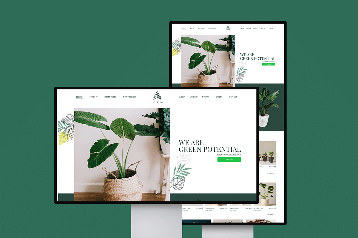 Green Potential E-Commerce portal 1