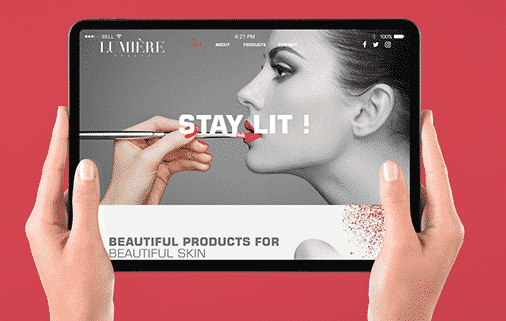 Lumiere Beauty -Website