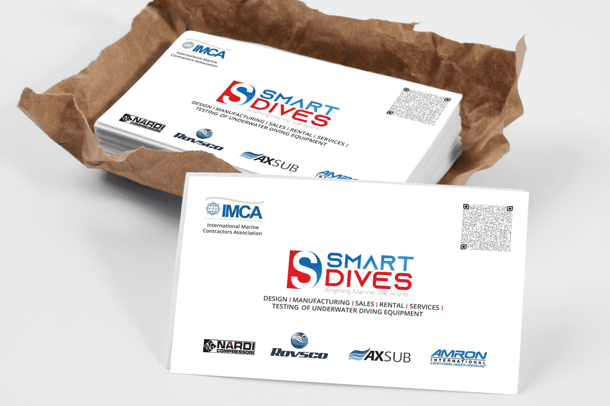 Smart Dives- Business Card 6