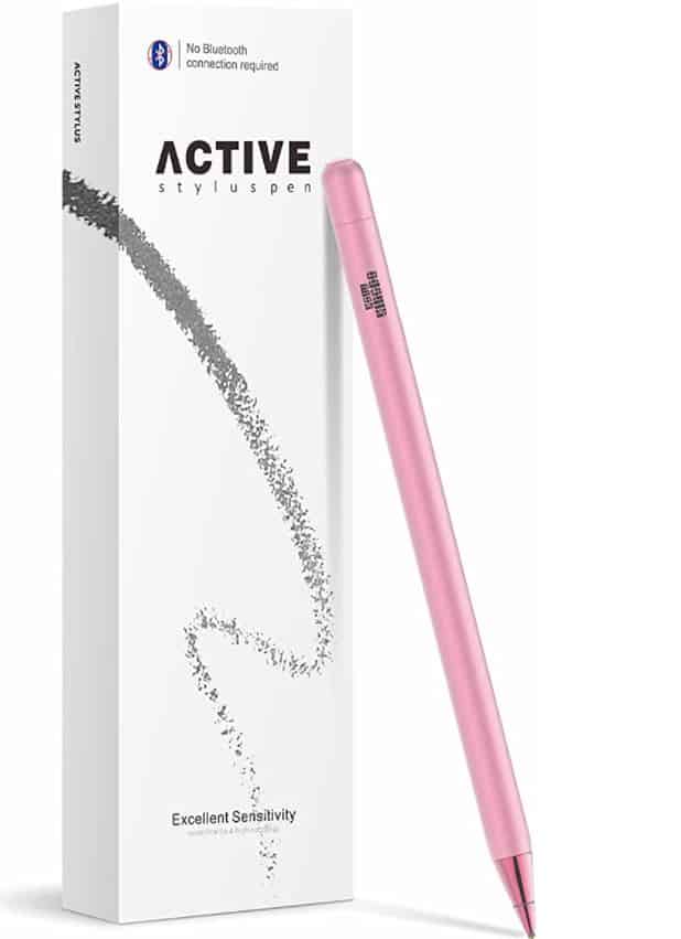 Pink iPad Stylus is great for brand artists than Apple Pen via Amazon online shopping